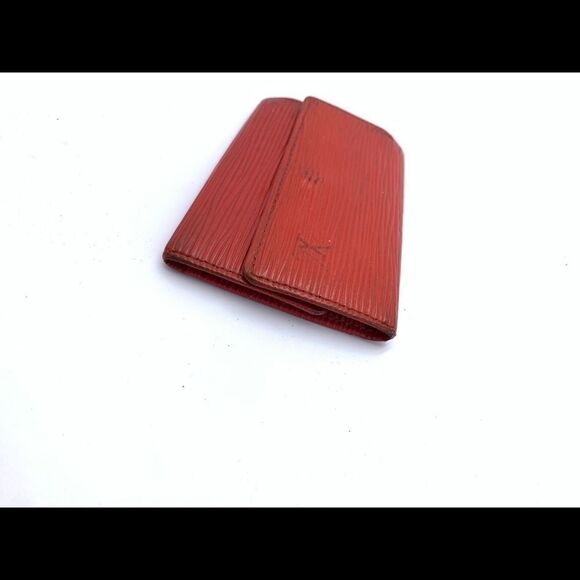 💥AUTHENTIC💥 Louis Vuitton Epi Leather 6 Key Wallet Red - Picture 4 of 6